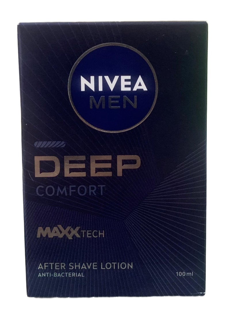 NIVEA MEN Deep Comfort After Shave Lotion Antibacterial 100ml 