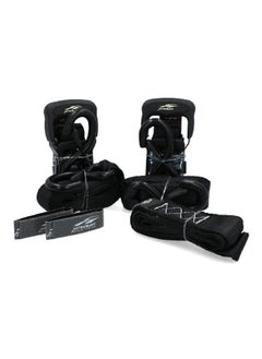 AUTOSMART 5-Piece Rooftop Luggage Management Ratchet Strap Black 1.5 Inch x 8 ft  - Image 4