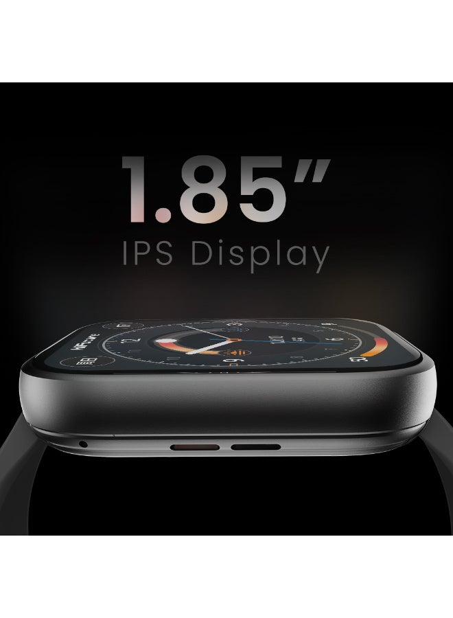HiFuture HiFuture LUME Fashion Smartwatch, Aluminum 1.85 inch IPS Display Powered by Dual Core. 2.5D Dynamic U   Aerospace-Grade Ultra Light Aluminum Bluetooth Call 1ATM Waterproof 24/7 True heart rate & Blood oxygen sensor  100+ Sports Mode Up to 12 days daily use  - Image 3