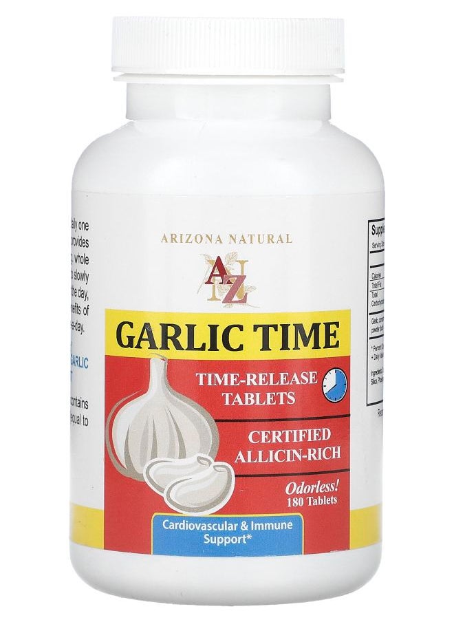 Garlic Time 180 Tablets - pzsku/ZDB82F0410DC637361AE7Z/45/_/1729515179/7d46e5aa-56b9-423e-91ae-00c186d8fef4