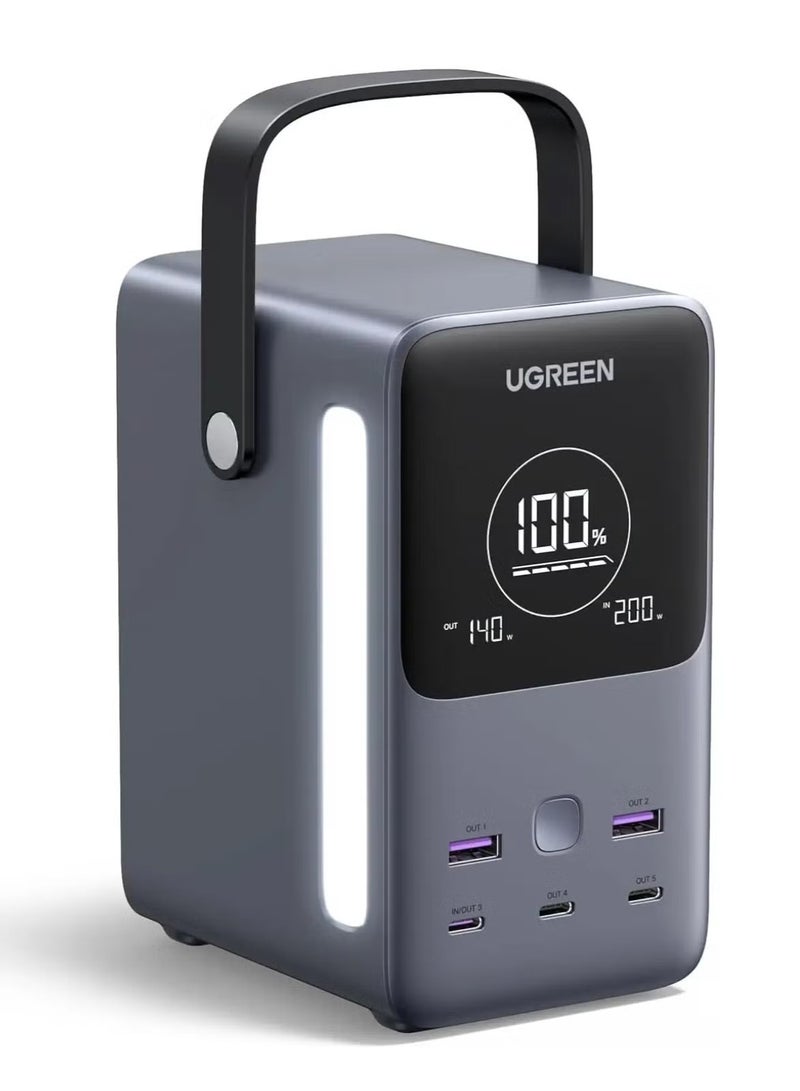 UGREEN ECO UGREEN 25286 Portable Charger 48000mAh 300W Power Bank 5 Ports USB C with Smart Digital Display Lighting and SOS Mode - Image 1