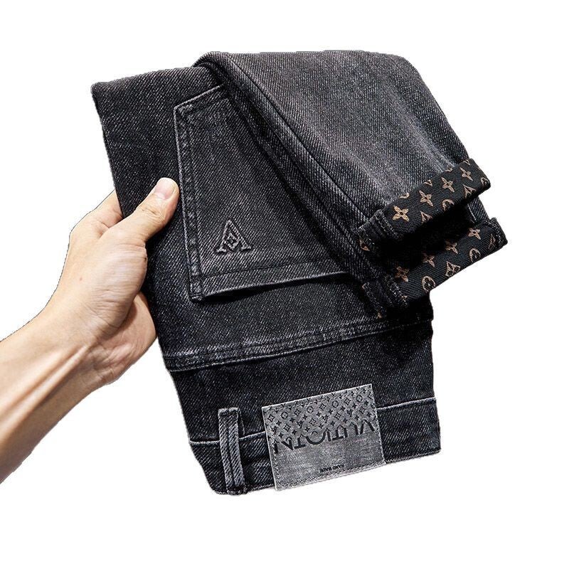 Unisex Casual Daily Denim Jeans - Image 1