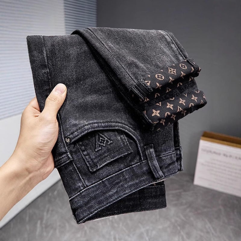 Unisex Casual Daily Denim Jeans - Image 3