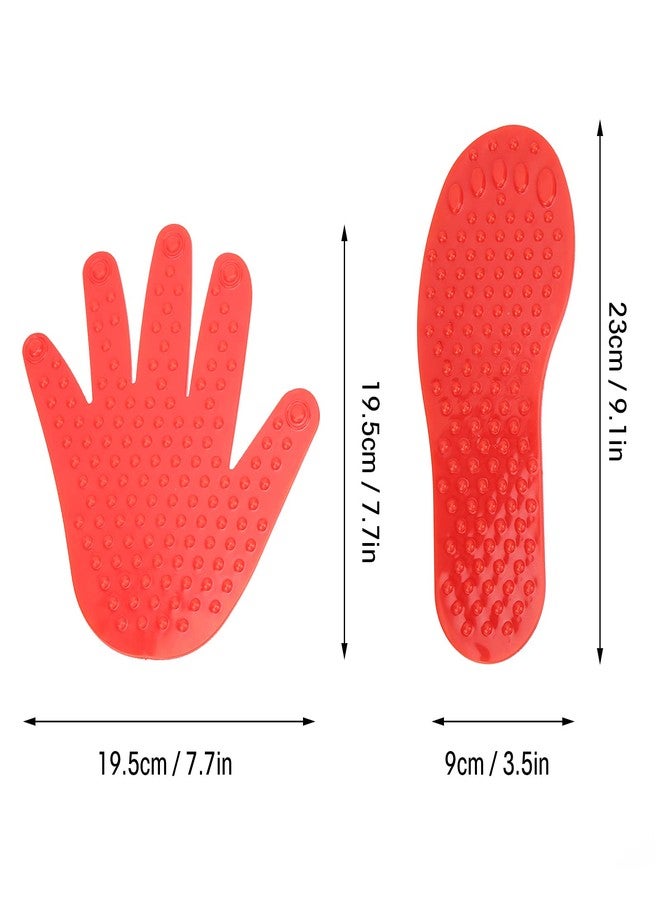 NOENNULL Foot and Hand Exercise Mat for Children Over 1 Year Old Integrated Coordination Play Mat for Development and Motor Skills Fun Gaming Mat for - Image 5