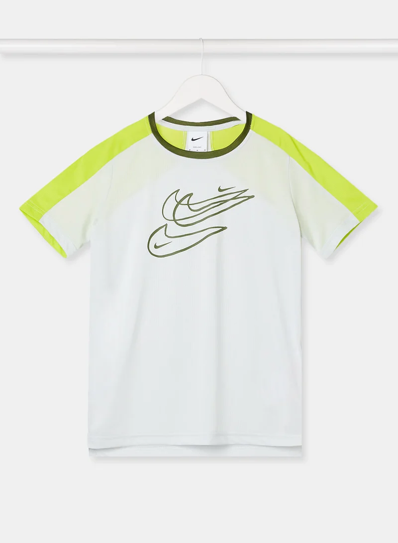 نايكي Girls Dri-FIT Performance Collection Training T-shirt