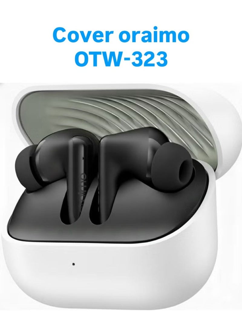 غطاء سيليكون لسماعات أورايمو سبيس بادز نيو OTW-323 - ابيض - Image 1