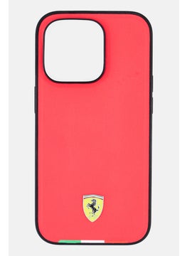 Scuderia Ferrari Iphone 14 Pro Brand Logo Protective Case, Red  - Image 2