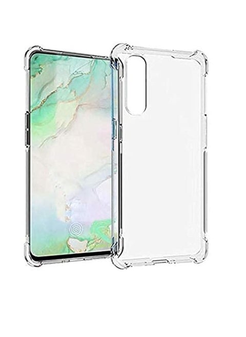 Cover Anti Burst Back Case And Anti Scratch Protective Compatible With Oppo Reno 4 Pro 6.5 Inch - Clear