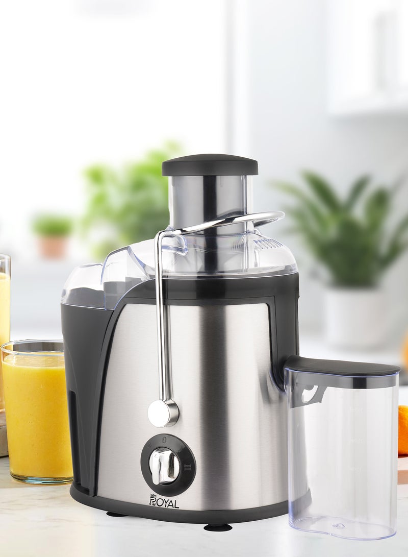 Royal Juice Extractor 500W 1.8L 2-Speed Stainless Steel Body – RA-SJ2211 Silver 1.8 L 500 W RA-SJ2211 Silver - Image 5