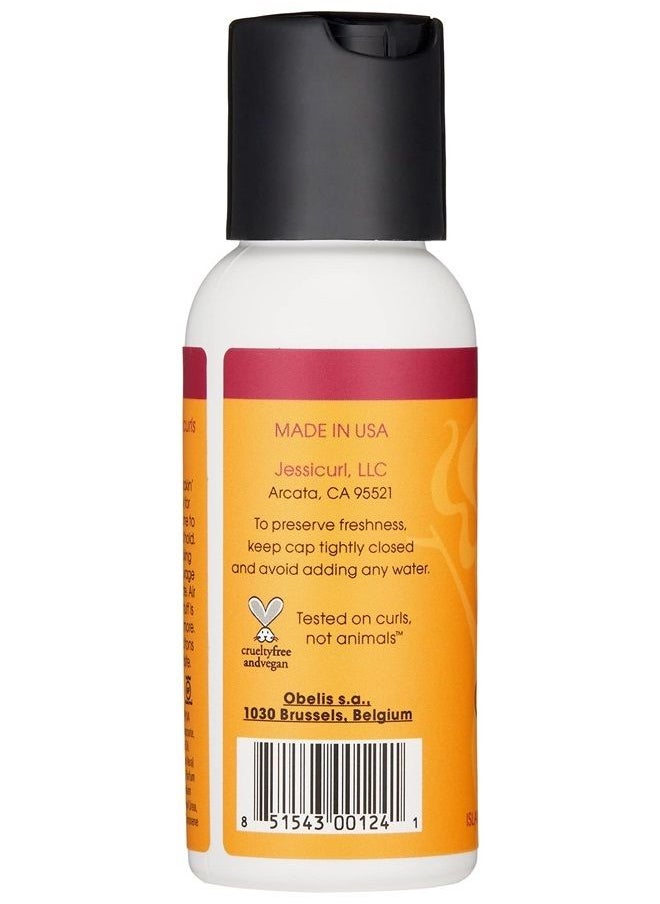 Jessicurl - , Confident Coils Styling Solution, Island Fantasy, 2 Fl oz. Curl Cream for Humidity Control and Frizz Control, Curly Hair Products, Styling Cream - Image 1