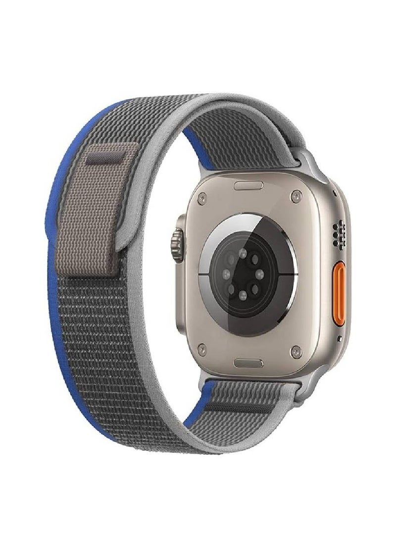 GENNEXT Trail Loop Compatible with Apple Watch Band 49mm/45mm/44mm/42m Nylon Weave Sport Loop Men Women Adjustable Pull Tab Strap for Apple Watch Ultra iWatch Series 8 7 6 5 4 3 2 1 SE  - Image 2