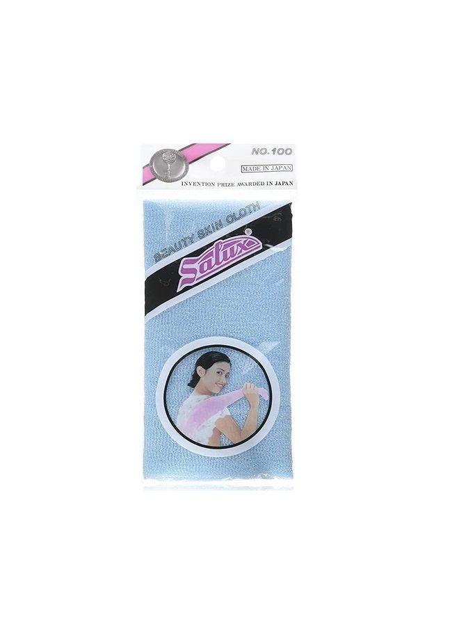 Salux Salux Nylon Japanese Beauty Skin Bath Wash Cloth/towel (1PC (BLUE))