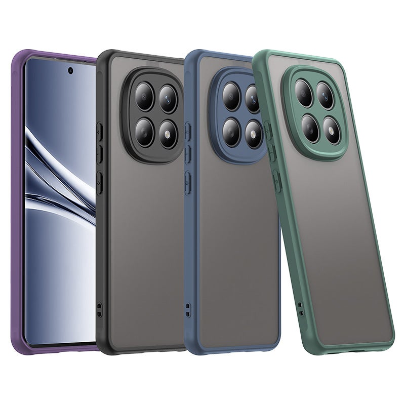 غطاء واقي بTPU + PC لـ Redmi Note 15 Pro باللون أزرق سماوي مغناطيسي بوظيفة حامل من مادة TPU مع ملمس غير لامع وحامل قائم مع مغناطيس قوي مع مقاوم للخدش سهل الحمل للتخزين العملي - Image 5