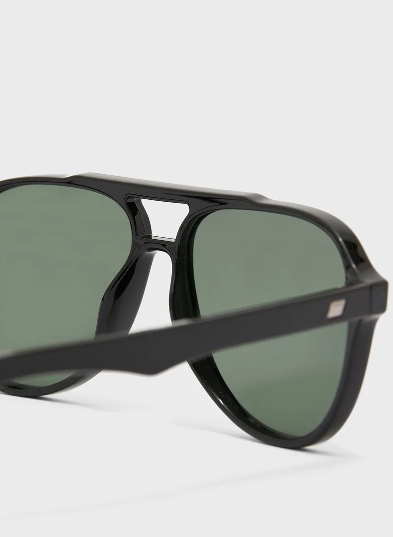 Le Specs Classic Aviator Sunglasses