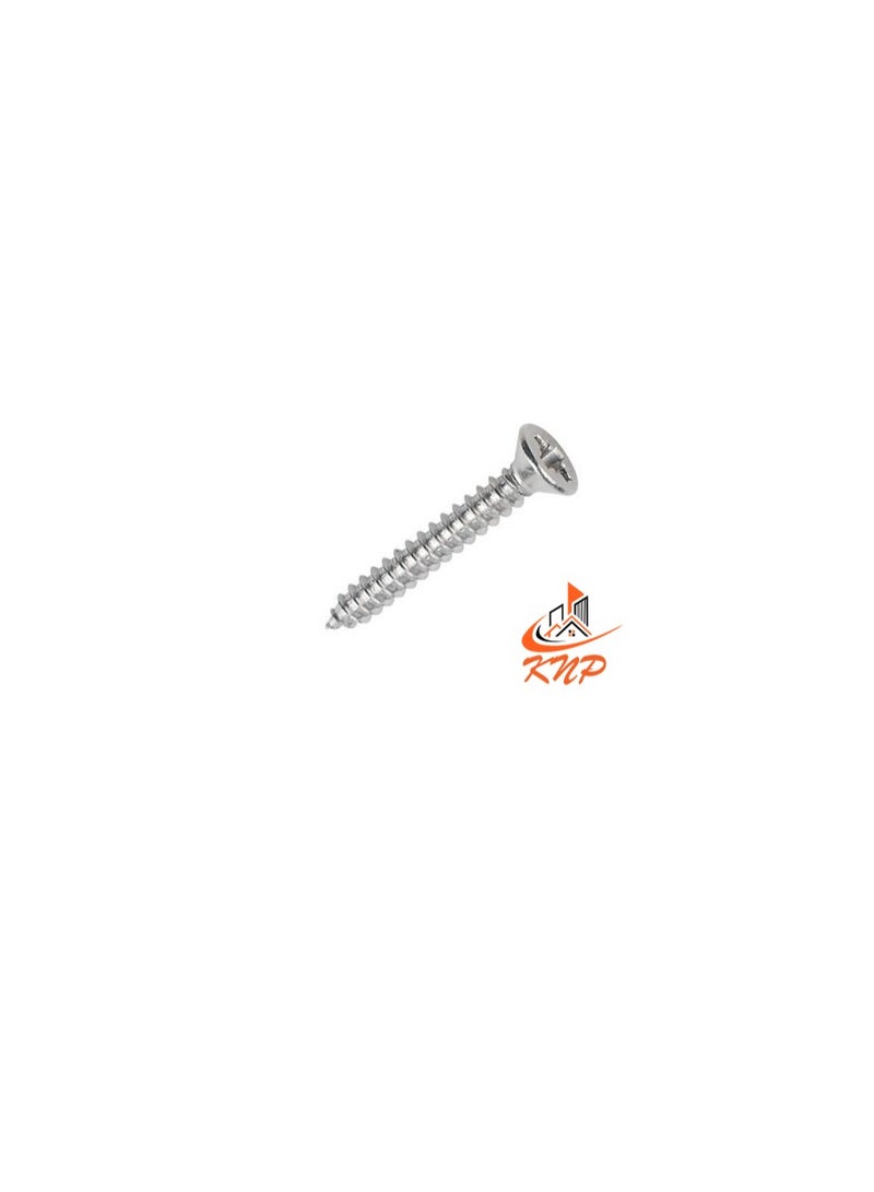 KNP Countersunk Self-Tap Screws - Pack of 200 (1" x 6g) - Image 1