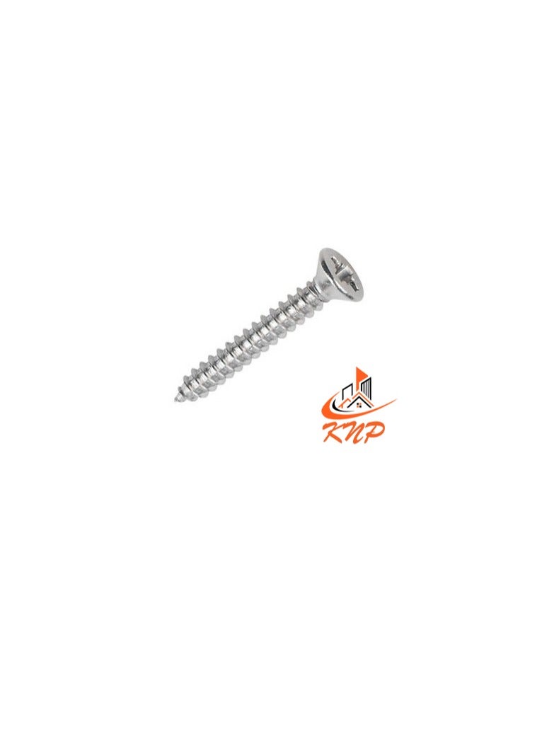 KNP Countersunk Self-Tap Screws - Pack of 200 (1" x 6g) - Image 3