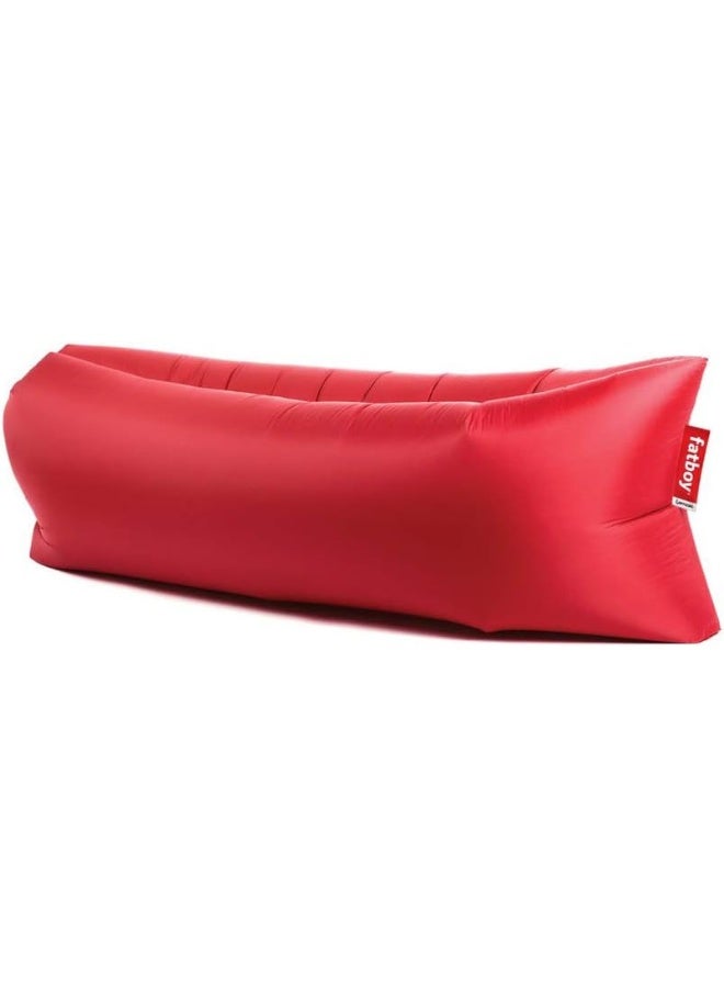 Fatboy فاتفوي USA لامزاك النسخة 1 أريكة قابلة للنفخ، حجم واحد، أحمر - Image 1