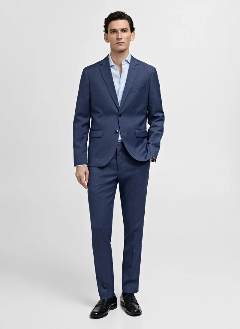 Mango Man  Slim fit structured suit shirt for Men | Best Price UAE