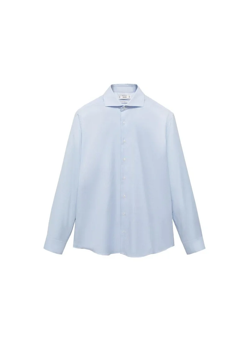 Mango Man  Slim fit structured suit shirt for Men | Best Price UAE