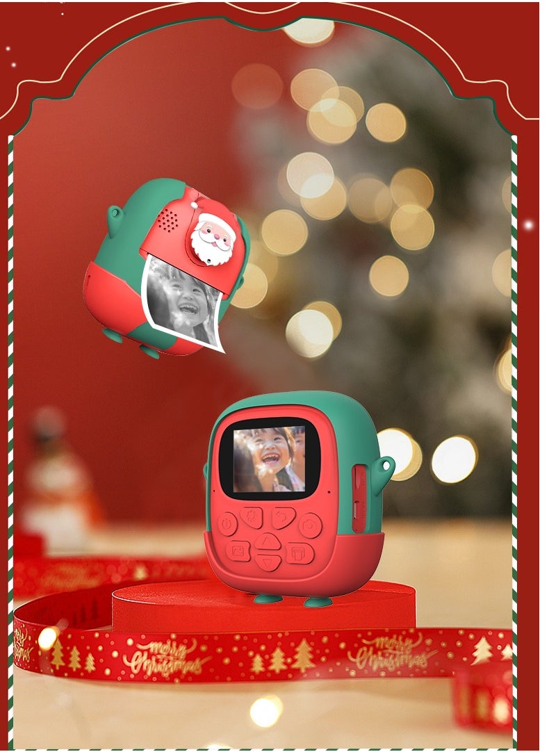 GULFLINK Instant Print Photography Dual Lens 16X Zoom Mini Photos Printer Thermal Print cams Instant Photo Camera  - Image 1