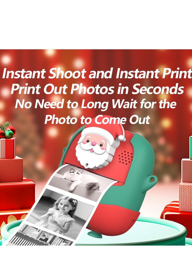 GULFLINK Instant Print Photography Dual Lens 16X Zoom Mini Photos Printer Thermal Print cams Instant Photo Camera  - Image 3