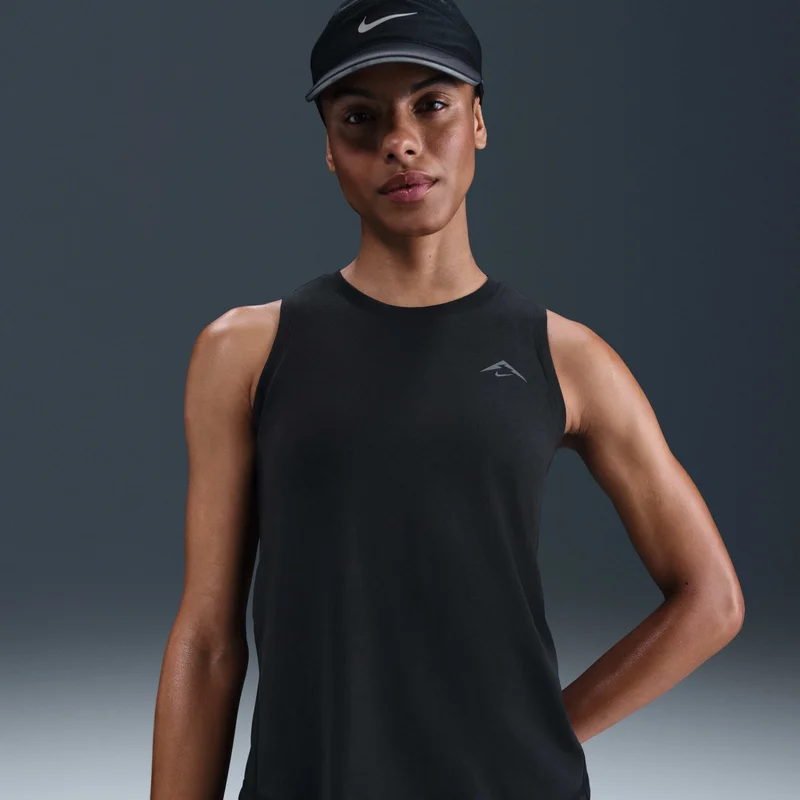 Nike Black Women's Trail Dri-FIT Running Tank Top for Women | Best Price UAE