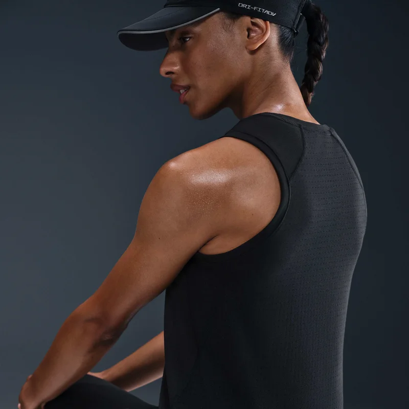 Nike Black Women's Trail Dri-FIT Running Tank Top for Women | Best Price UAE