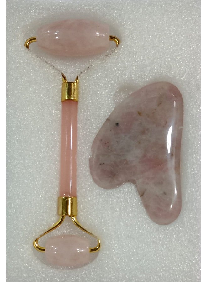 ACi Jade Stone Face Roller with Guasha Stone Combo Set - Multicolour - Image 1