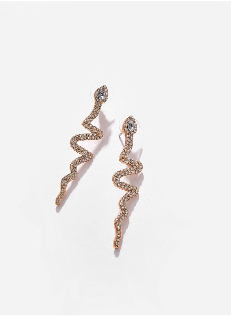 SOHI Contemporary Drop Earrings  - Image 1