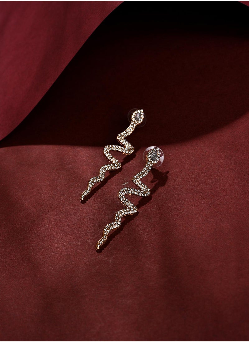SOHI Contemporary Drop Earrings  - Image 3