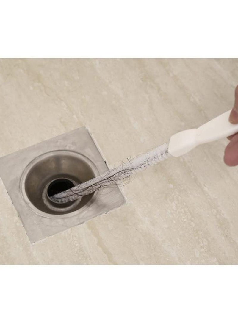 Suntown Flexible Sink Cleaning Brush Water Pipe Drain Dredge Tool Bath Plug Long Hair Remover Overflow Unblocker Stick Snake Tube - Image 2
