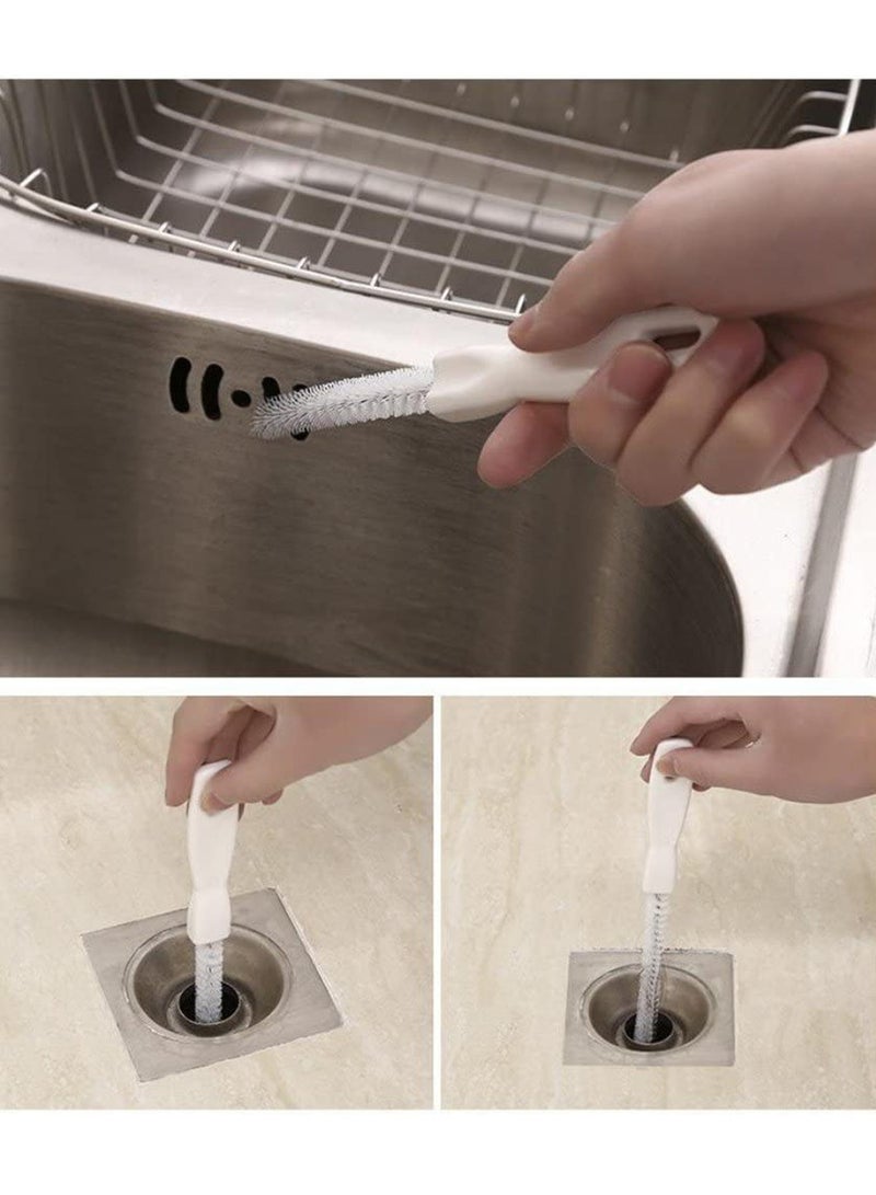 Suntown Flexible Sink Cleaning Brush Water Pipe Drain Dredge Tool Bath Plug Long Hair Remover Overflow Unblocker Stick Snake Tube - Image 3