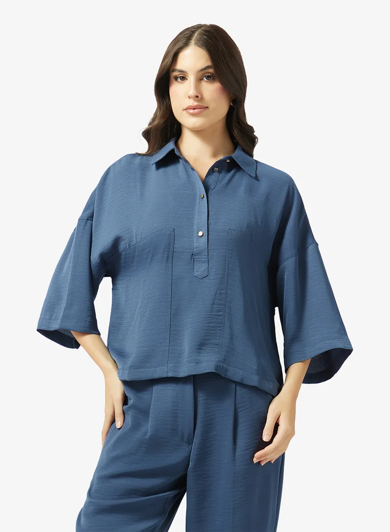 VERO MODA VMICELYN 3/4 SHIRT WVN BTQ