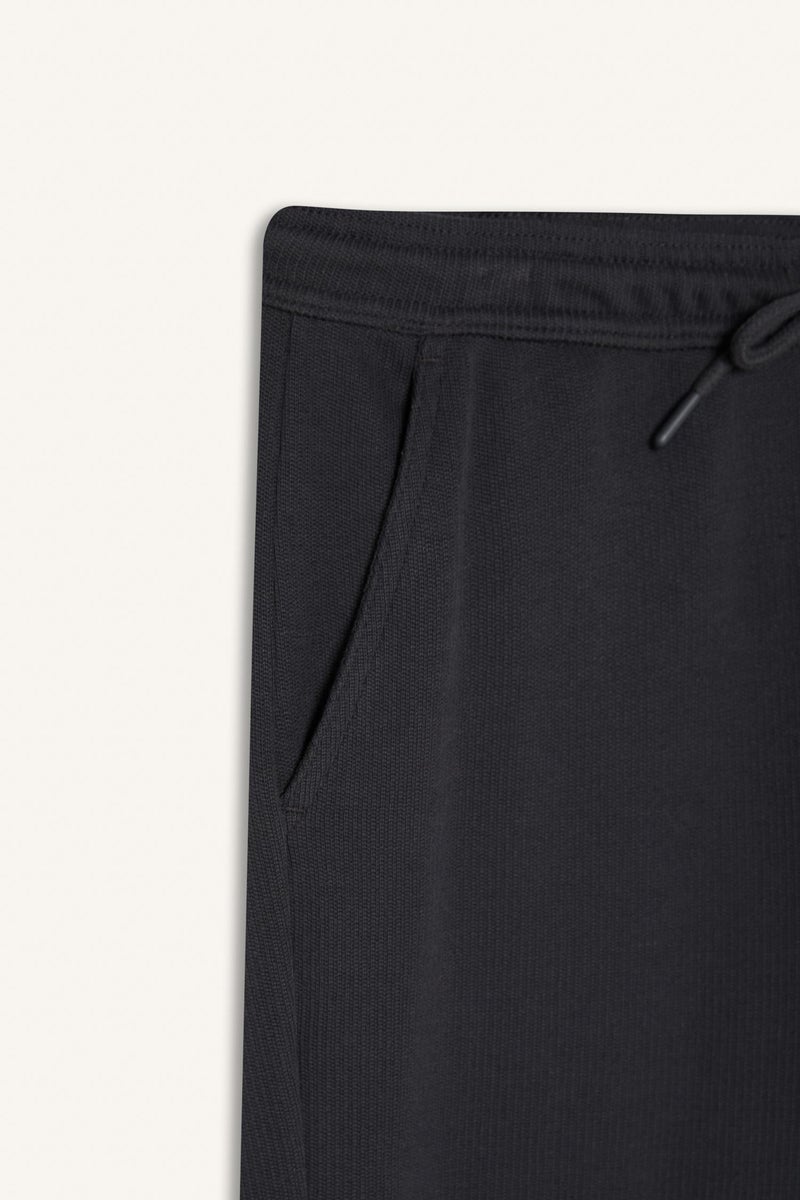 DeFacto Grey Man Regular Fit Tied Waist Straight Leg Sweatpants Casual - Image 5