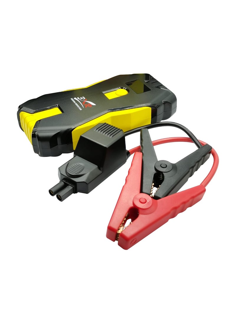 3XR 8000mAh Car Jump Starter Dual USB Charging Powerbank For Upto 5.0L Petrol And 3.0L Diesel Engine-6747 - Image 1