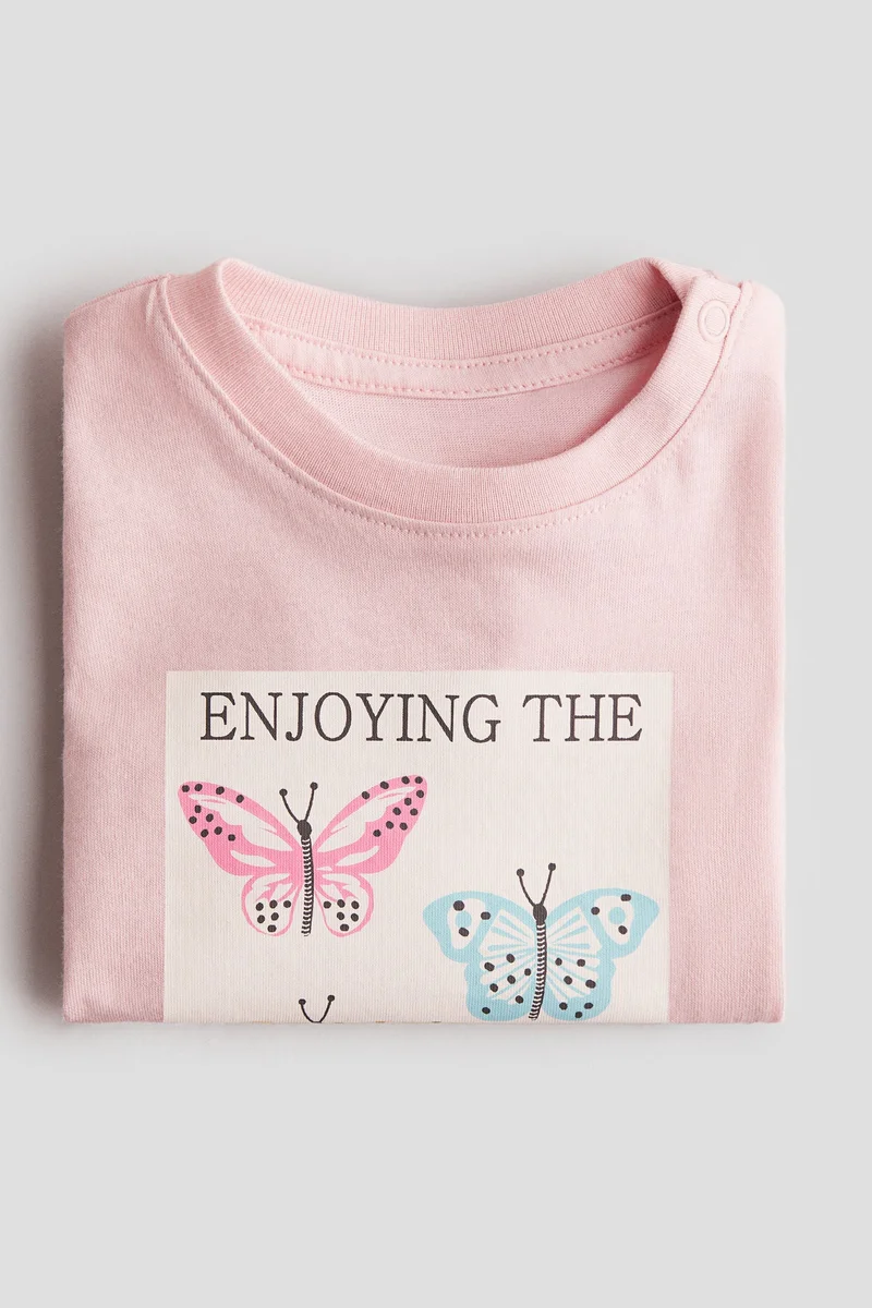 H&M Printed cotton T-shirt