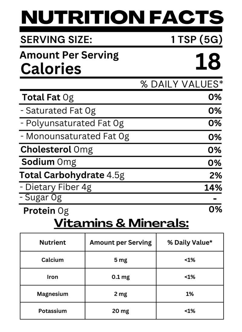 HERITAGE HARVEST - Premium Psyllium Husk Powder for Digestive Health | Natural Fiber Supplement for Gut Wellness, Weight Loss & Healthy Digestion - Image 1