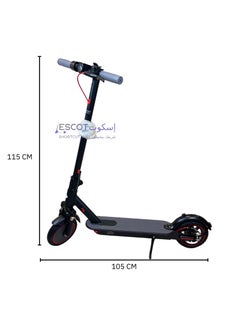 Niyazi Economical Electric Scooter with Suspension | electric scooter | Electric Scooter for Adults | Foldable Electric Scooter | 36V Voltage | 250W Motor | Front Lights | Bluetooth Control | 3 Riding Modes | Shock Absorption Suspension | Weight Capacity 120 KG  - Image 4
