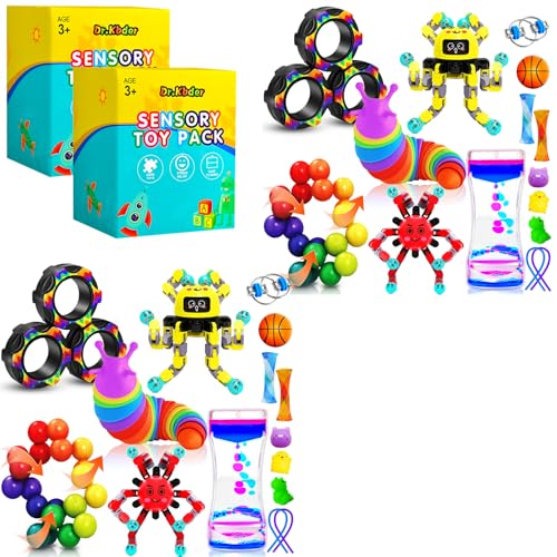 Dr.Kbder Easter Basket Stuffers for Kids 30Pack Fidget Toys Bulk Adult Sensory Autism ADHD Autistic Figette Classroom Treasure Prize Box School Must Have Stress Anxiety for Age 57 812 Valentines Day Gifts - Image 1