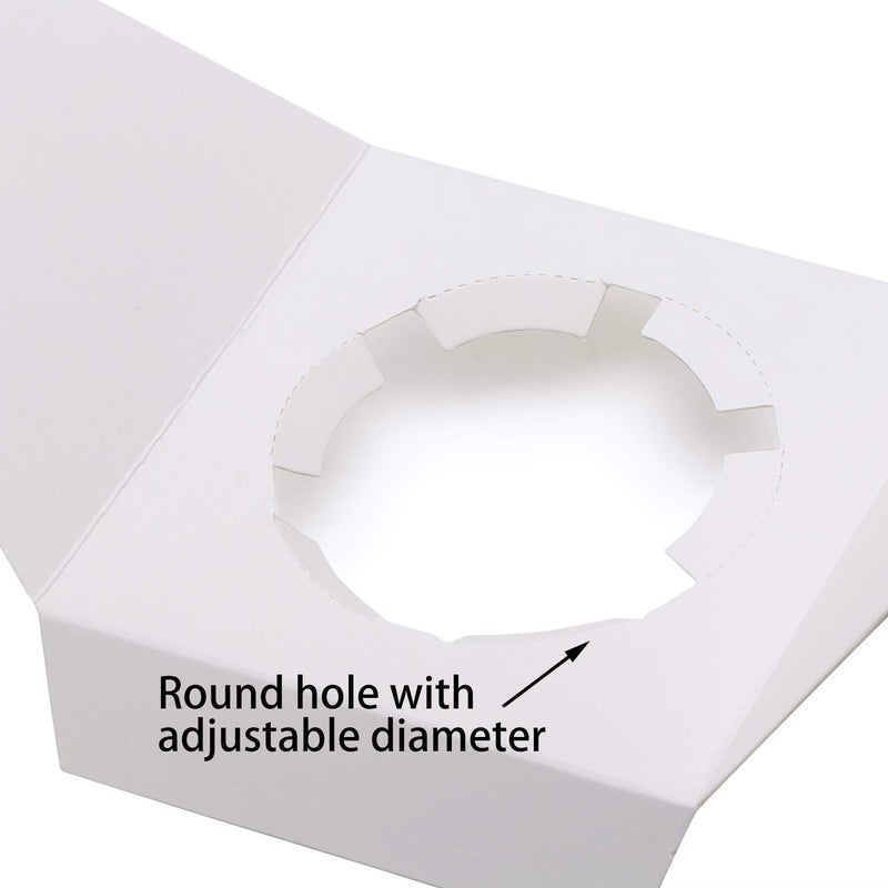 EUSOAR Cupcake Boxes Carriers, 50pcs Pink Single Individual Cupcake Boxes Holders Containers, Portable Paper Muffin Gift Boxes with Window Inserts Handle, for Wedding Birthday Party Treats Boxes - Image 4