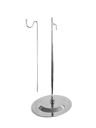 RY DISPLAY Single Hook Adjustable Chrome Countertop Handbag Display Stand Hanger for Purses, Hanging Forms, Accessories - Image 3