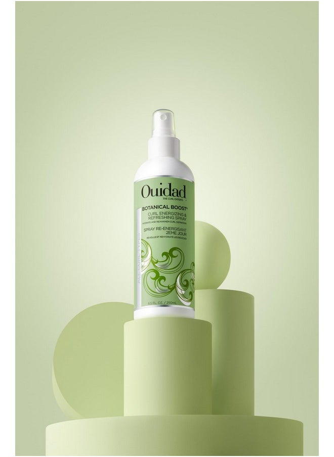 Ouidad Ouidad Botanical Boost Curl Energizing & Refreshing Hair Spray, 8.5 fl oz, Curl Spray for Lasting Definition, No-Residue Hair Spray for Curly Hair, Adds Weightless Moisture, All Curl Types  - Image 5