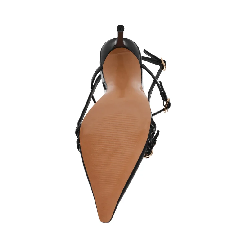 STEVE MADDEN  Deagan Buckle Detail Slingback Pumps for Women | Best Price UAE