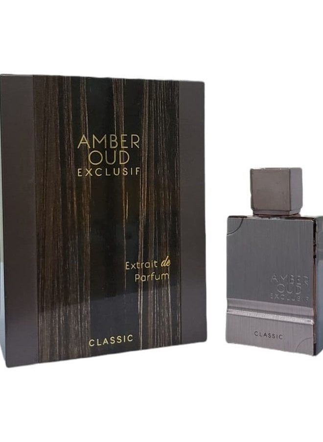 Al Haramain - Orientica Amber Oud Execlusif Extrait De Parfum Classic for Women Eeu de Parfum Spray, 2.0 Ounce - Image 1