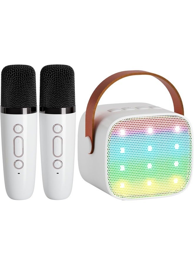 ELTRAZONE "Portable Mini Karaoke Machine with Dual Wireless Microphones – Bluetooth Speaker for Kids & Adults, Perfect Birthday Gift for Ages 4+, Multicolor" - Image 1