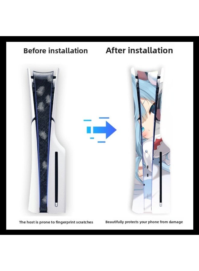 general Suitable For Sony PS5 Game Console Sticker Digital Version Protective Film Fashionable Spider Naruto Full Set Of Sticker Film-Color:If You Need An Optical Drive Version, Please Contact Customer Serv - Image 3