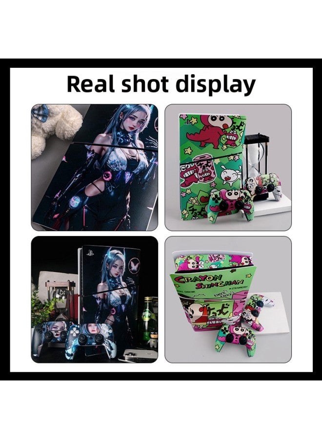 general Suitable For Sony PS5 Game Console Sticker Digital Version Protective Film Fashionable Spider Naruto Full Set Of Sticker Film-Color:If You Need An Optical Drive Version, Please Contact Customer Serv - Image 4