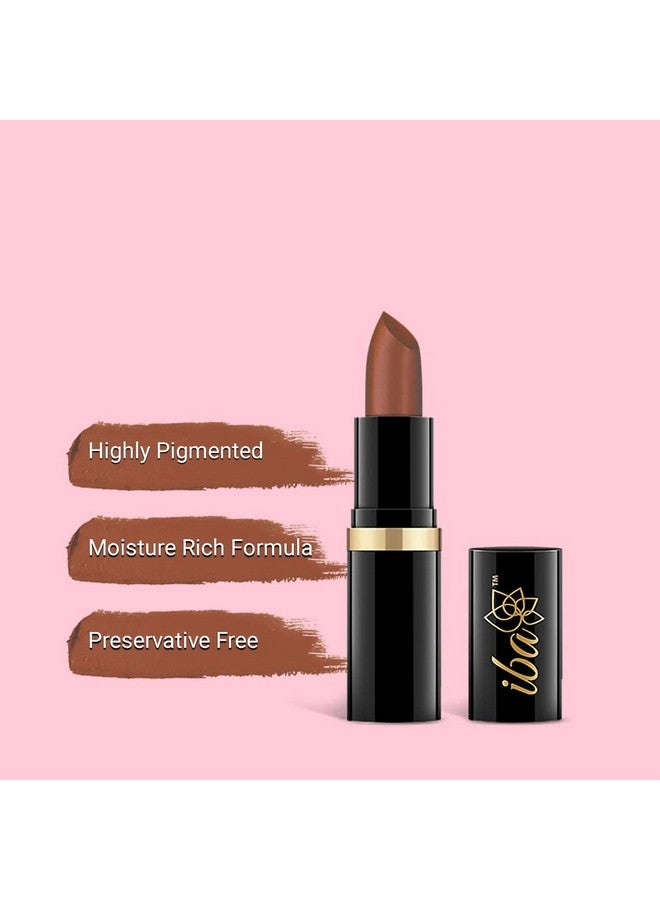 إيبا أحمر شفاه إيبا بيور ليبس المرطب للنساء - A36 كريم كراميل، 4 غرام | لمعان فائق، لمسة نهائية كريمية، وملمس ناعم | شفاه مرطبة | معزز بفيتامين هـ وزيت جوز الهند وزبدة الشيا | لون كثيف وصبغة غنية | مكياج شفاه - Image 3