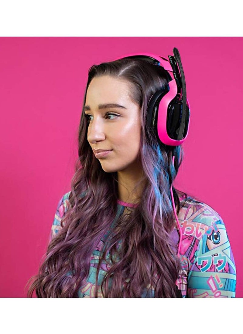 Generic - ميكروفون بديل لسماعة الألعاب Astro A40/A40 TR، ميكروفون قابل للفصل مع خاصية إلغاء الضوضاء، ملحق سماعة الألعاب لـ PS5، PS4، الكمبيوتر الشخصي، Mac (أسود) - Image 1