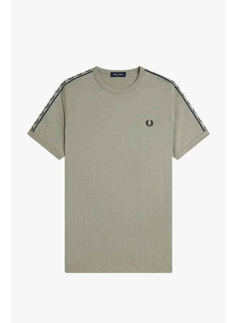 FRED PERRY Men's Short-Sleeve T-Shirt, Minimalist Casual Color-Blocking Trim Half-Sleeve Top - Image 4